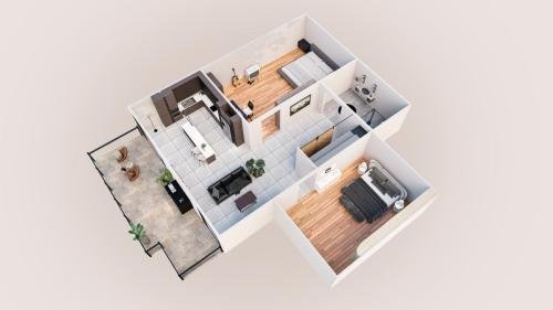 Departamento-de-dos-cuartos-isometrico